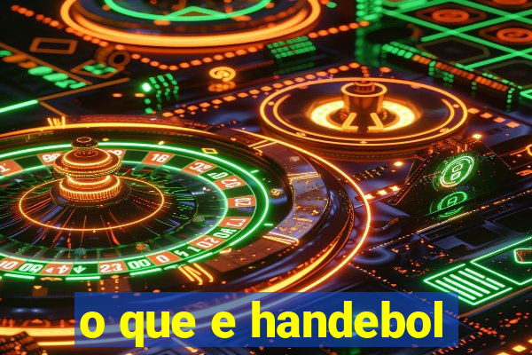 o que e handebol